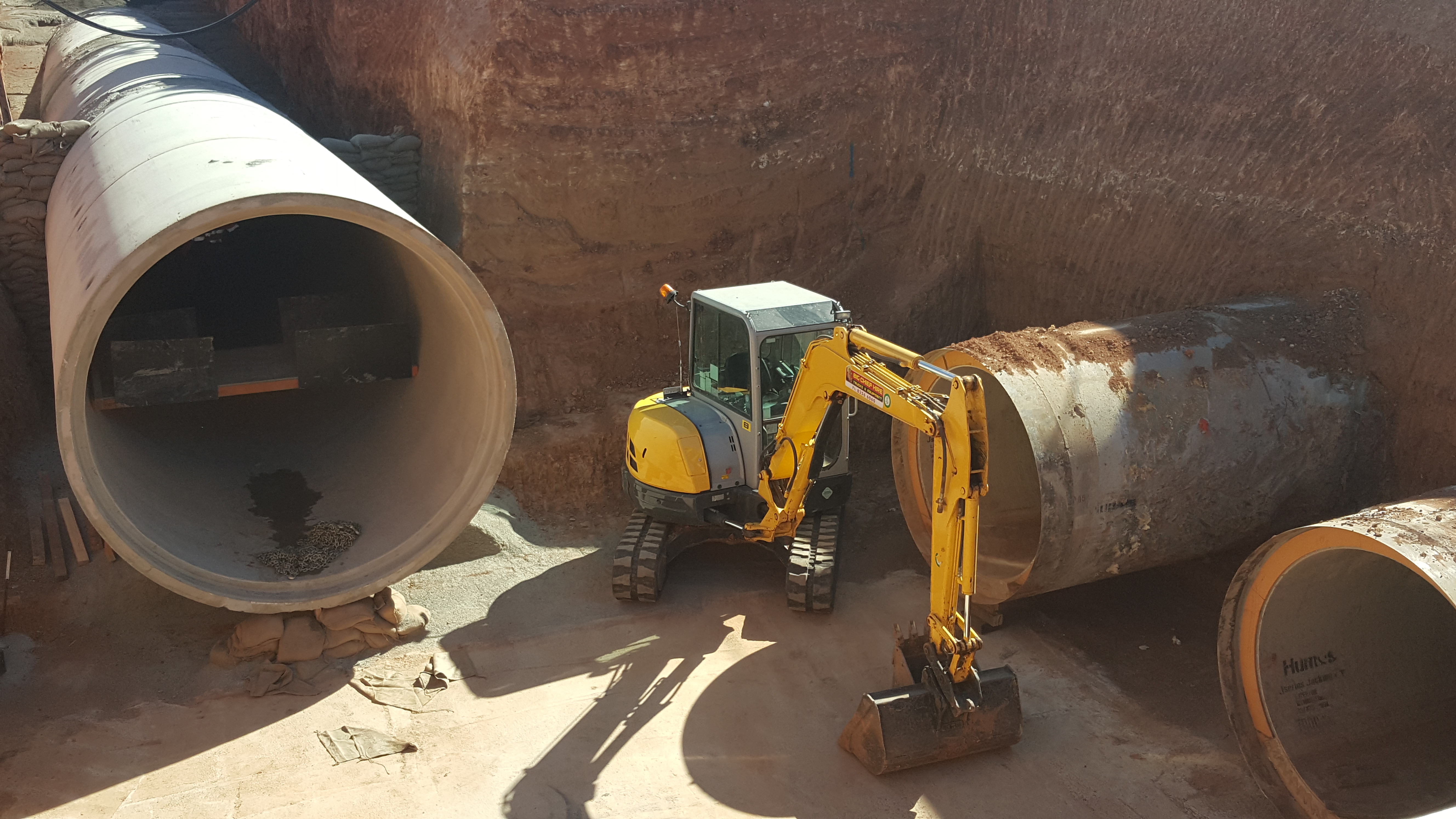 March 2017 - Drive pit works