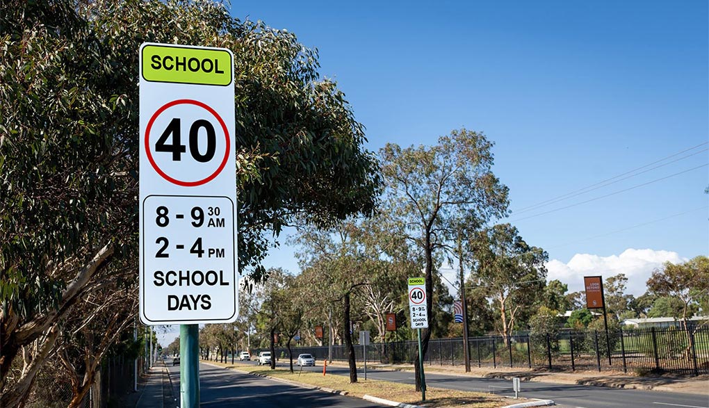 40 km/hr school speed limits